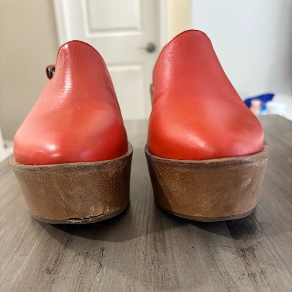 Women’s Matisse “Eyals” Slingback Shoes In Orange - Picture 10 of 13